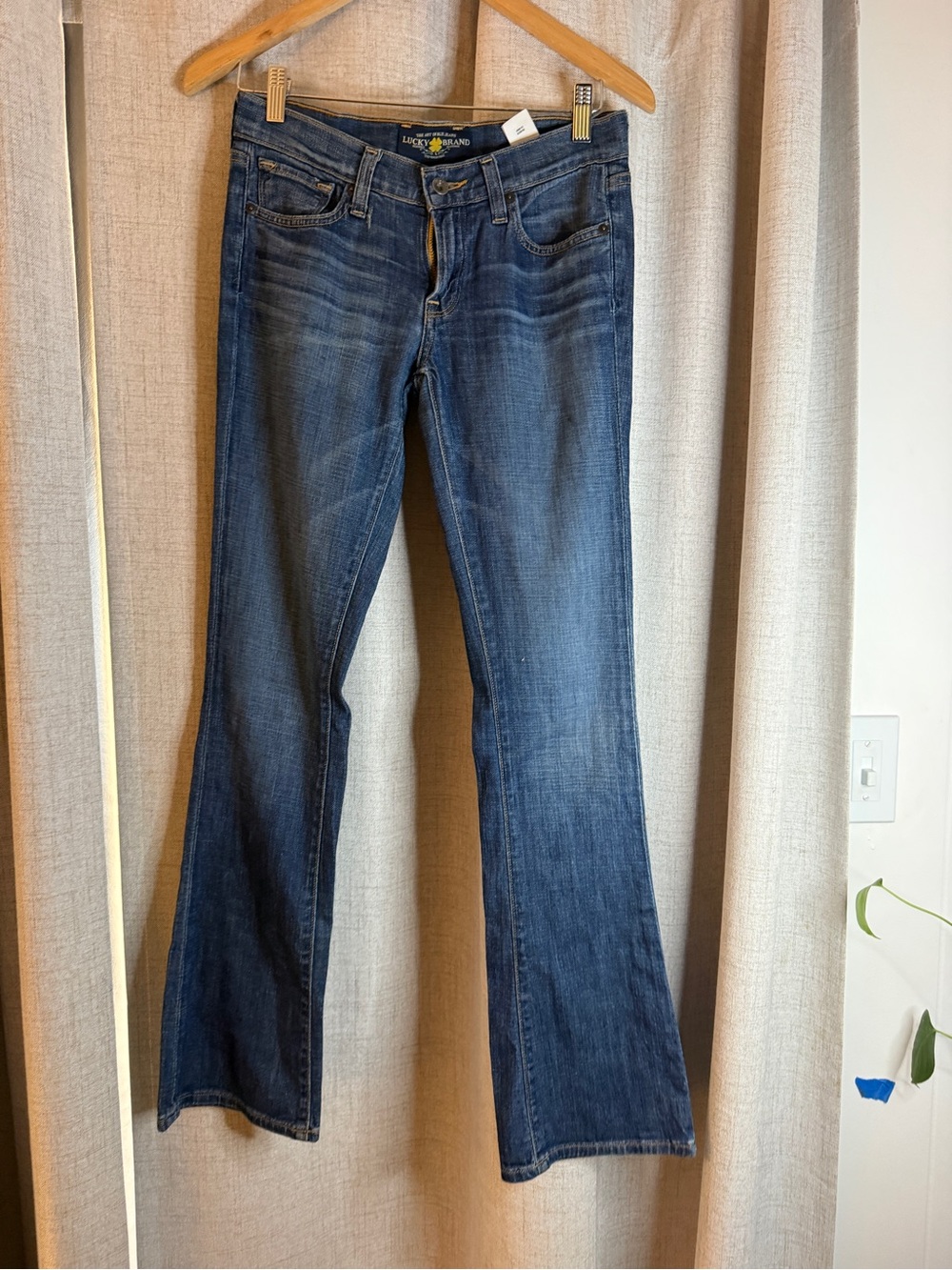 Lucky Brand Dark Blue Flared Jeans